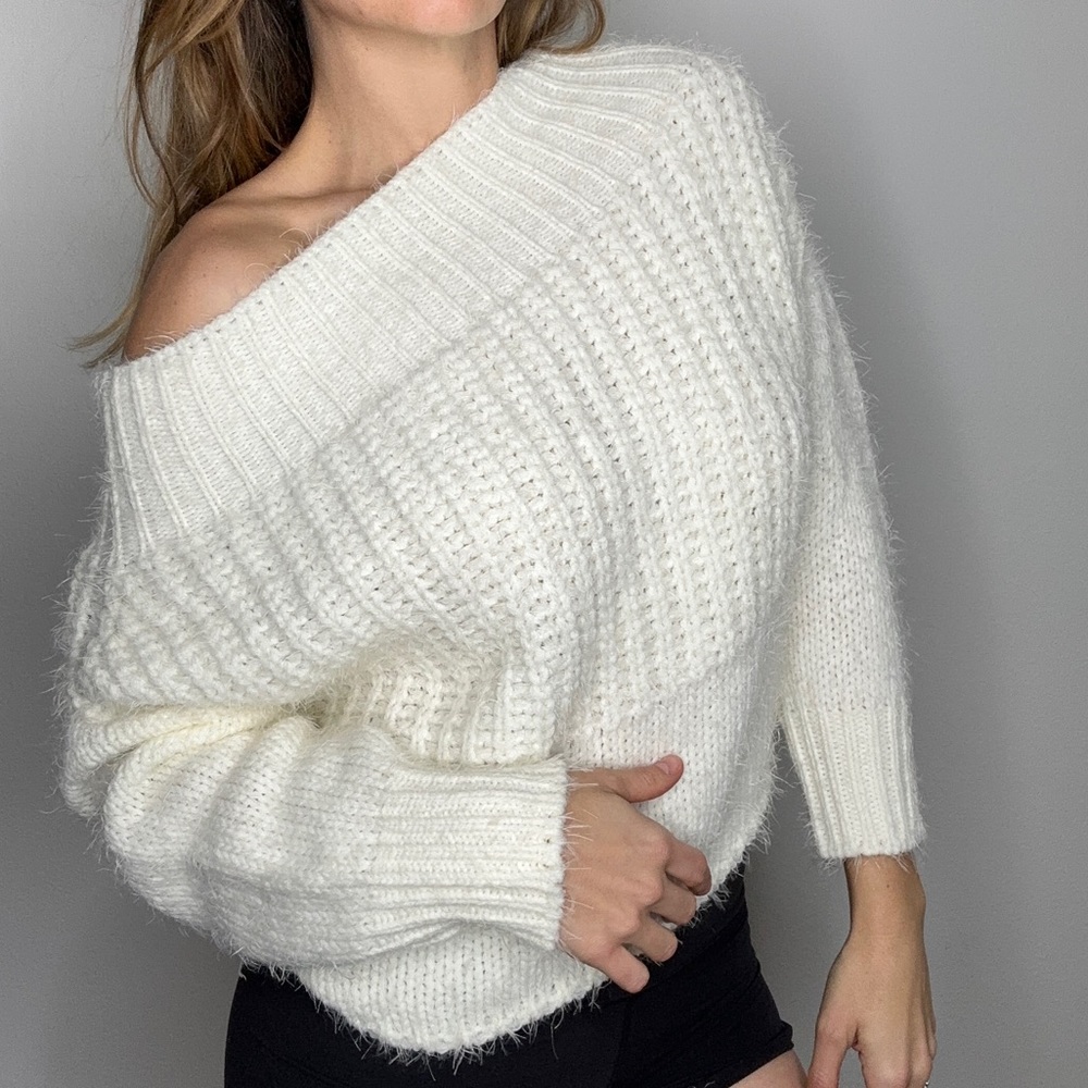 Super Soft off shoulder sweater